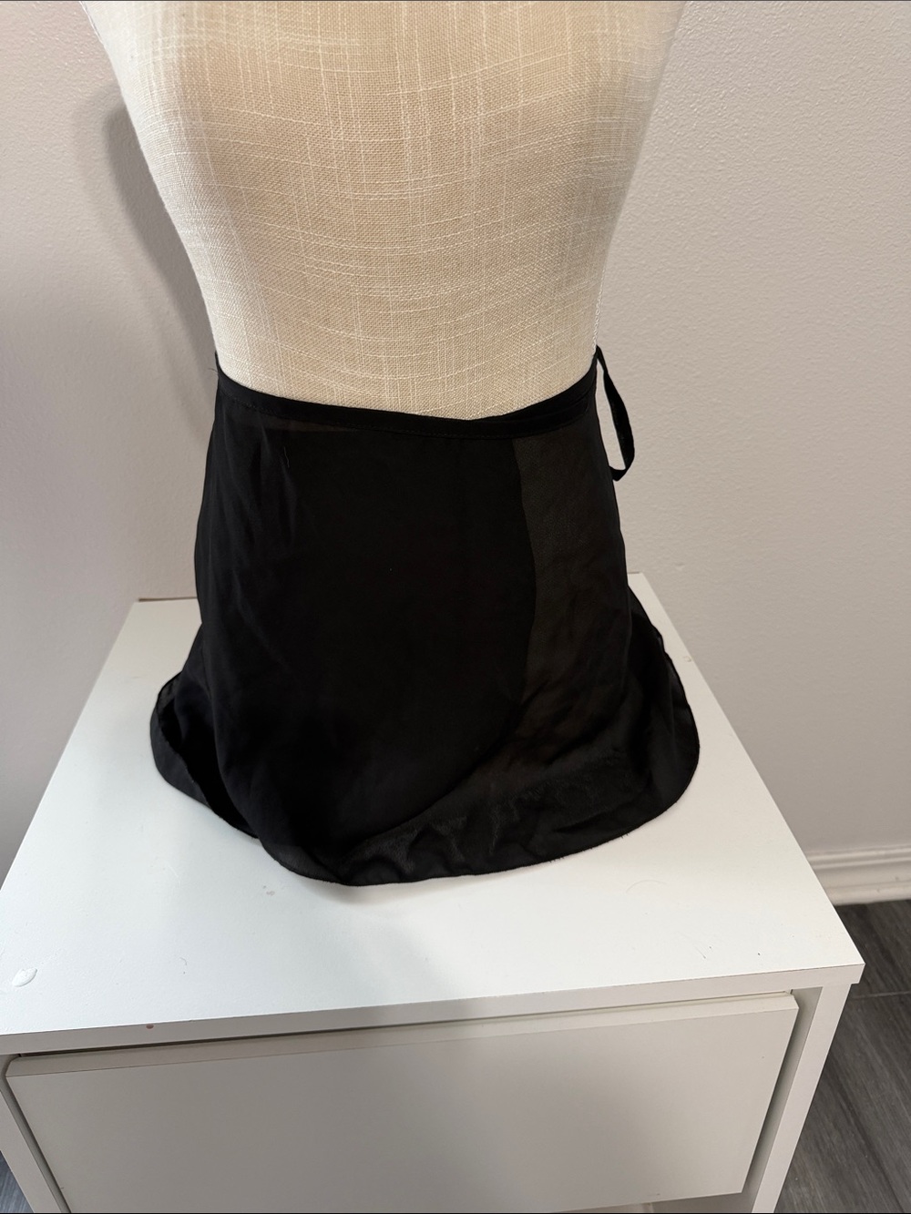 Capezio Black Mini Wrap ballet Skirt